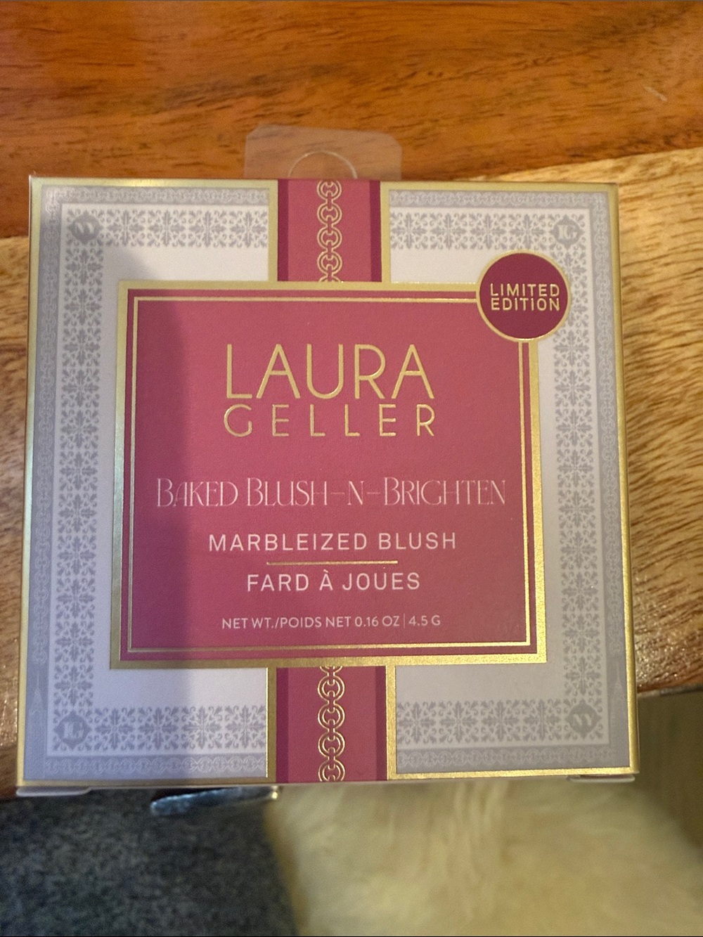 Laura Geller Marbleized Baked Blush-N-Brighten — limited edition skyline sunset
